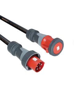 125A Three Phase Cables (415V Plug to Socket)
