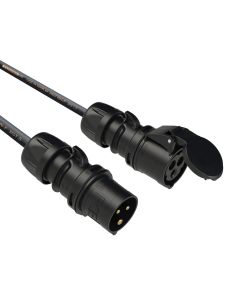 16A Single Phase Cables (240V Plug to Socket) 3 x 1.5mm