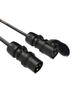 16A Single Phase Cables (240V Plug to Socket) 3 x 1.5mm 50M