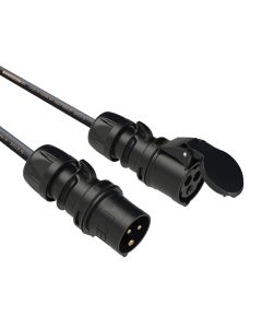 16A Single Phase Cables (240V Plug to Socket) 3 x 2.5mm