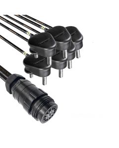 19 Pole Female Breakin to 6 X 15A Plug 1m