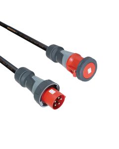 63A Three Phase Cables (415V Plug to Socket) 5M
