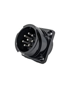 8 Pole Male Chassis Bayonet