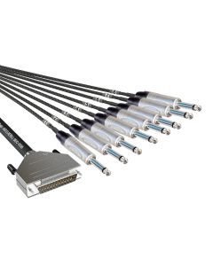 8Ch 25Pin Dsub to Mono Jack 3M