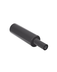 Black Heatshrink 3mm Black, Shrunk 1mm