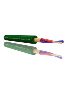 Evolution XPC OFC Professional Microphone Cable Green Per Metre