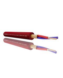 Evolution XPC OFC Professional Microphone Cable Red Per Metre