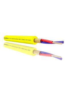 Evolution XPC OFC Professional Microphone Cable Yellow Per Metre