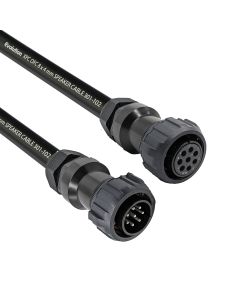EPA-COM 8 Pole Male Locking Ring to Female Locking Ring 8 x 4mm Cable 15M