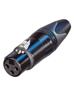 Neutrik NC3FXX-BAG-D 3 Pole Female Cable Bulk 100pcs