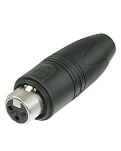 Neutrik NC3FXX-HD-D 3 Pin IP67 Female Cable nickel