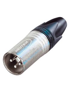 Neutrik NC3MXX XX Series 3 Pin Male Cable Nickel