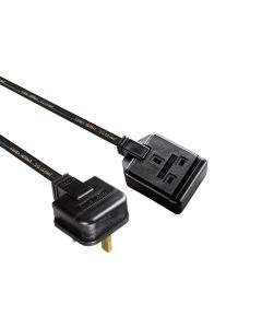 13A Plug To 13A Single Trailing Socket 5M