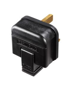 PermaPlug 13A Rubber Plug Black