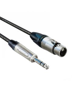 Professional Stereo Jack to XLRF 1M
