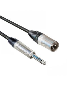 Professional Stereo Jack to XLRM 1M