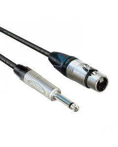 Professional XLRF to Jack 2 Core 1.5 1M