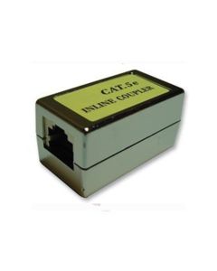 RJ45 Cat 5E screened coupler