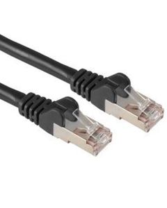 Evolution Cat6A S-FTP RJ45 to RJ45 - LSZH Black 1M 