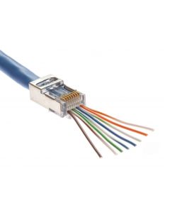 Shielded EZ-RJ45® for CAT5e and CAT6 with Internal Ground